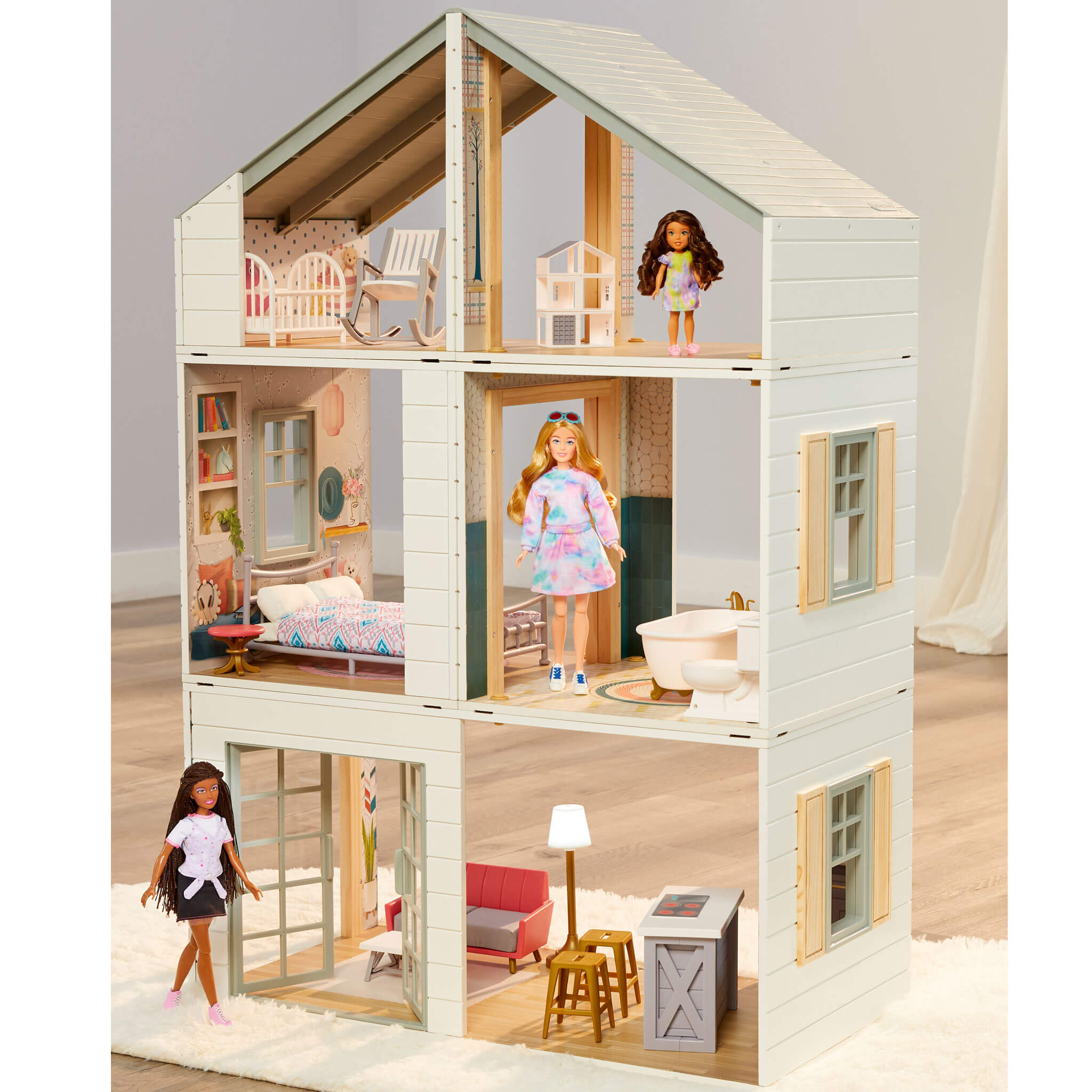 Stack 'n Style™ Wood Dollhouse - Official Little Tikes Website