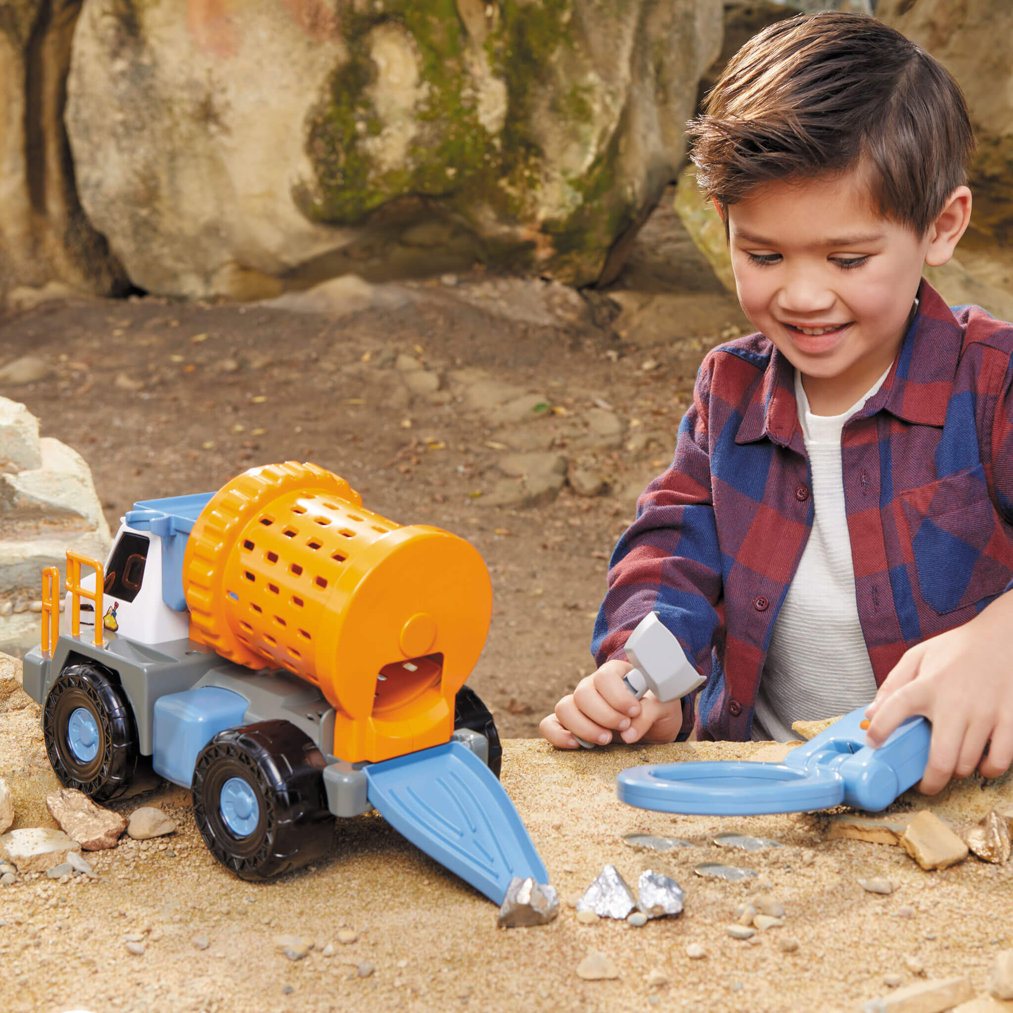 Big Adventures™ Metal Detector Mining Truck - Official Little Tikes Website